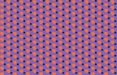 Tekrarlanan şekillerle soyut yaratıcı arkaplan