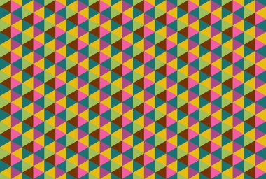 Tekrarlanan şekillerle soyut yaratıcı arkaplan