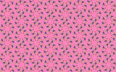 Tekrarlanan şekillerle soyut yaratıcı arkaplan