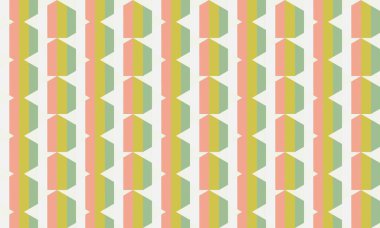 Altıgen desenli modern renkli arkaplan