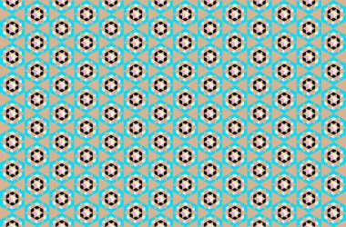 Tekrarlanan şekillerle soyut yaratıcı arkaplan