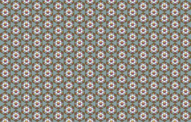 Altıgen desenli modern renkli arkaplan