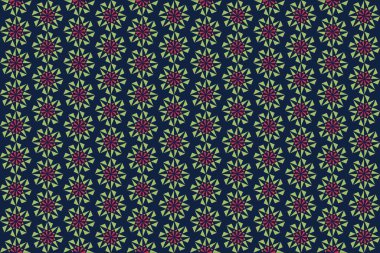 Tekrarlanan şekillerle soyut yaratıcı arkaplan