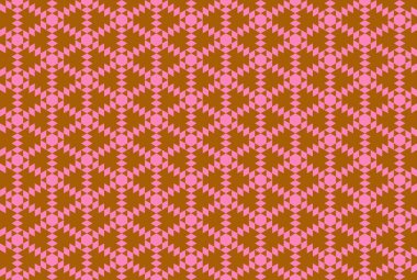 Tekrarlanan şekillerle soyut yaratıcı arkaplan