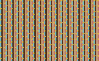 Altıgen desenli modern renkli arkaplan