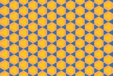 Tekrarlanan şekillerle soyut yaratıcı arkaplan