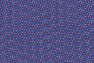 Geometrik elementlerle kusursuz soyut arkaplan