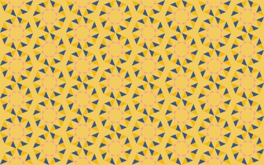 Altıgen desenli modern renkli arkaplan