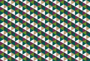 Altıgen desenli modern renkli arkaplan