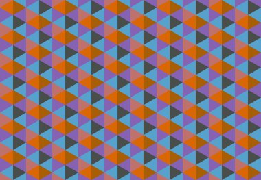 Altıgen desenli modern renkli arkaplan