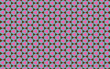 Altıgen desenli modern renkli arkaplan