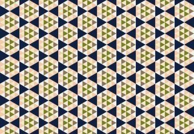 Tekrarlanan şekillerle soyut yaratıcı arkaplan