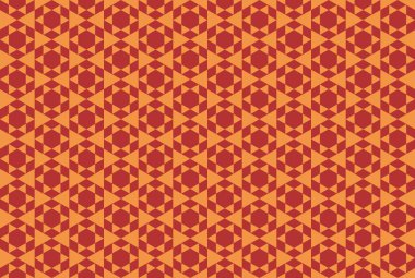 Tekrarlanan şekillerle soyut yaratıcı arkaplan