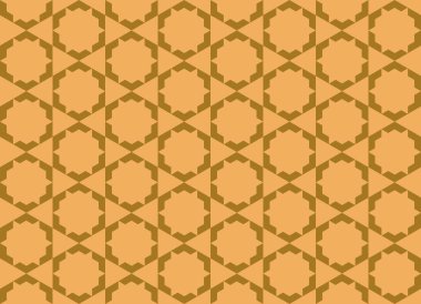 Tekrarlanan şekillerle soyut yaratıcı arkaplan