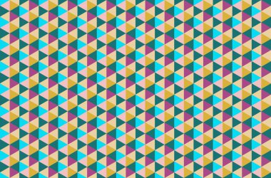 Altıgen desenli modern renkli arkaplan