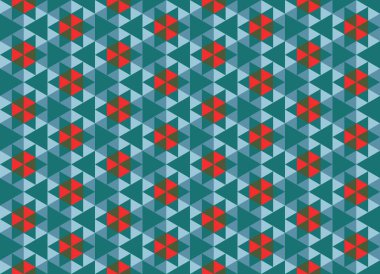 Altıgen desenli modern renkli arkaplan