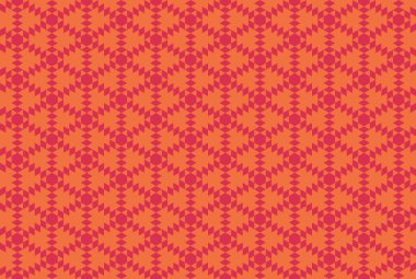 Altıgen desenli modern renkli arkaplan