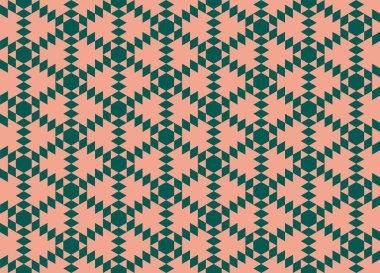 Altıgen desenli modern renkli arkaplan