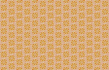 Tekrarlanan şekillerle soyut yaratıcı arkaplan