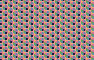 Altıgen desenli modern renkli arkaplan