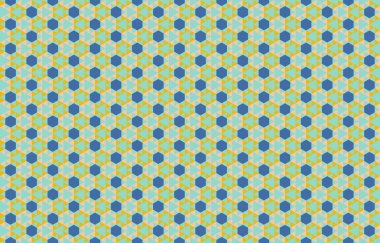 Altıgen desenli modern renkli arkaplan