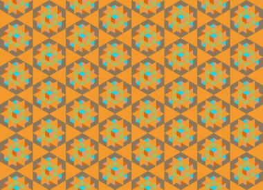 Geometrik elementlerle kusursuz soyut arkaplan