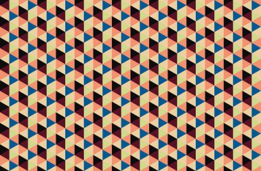 Tekrarlanan şekillerle soyut yaratıcı arkaplan