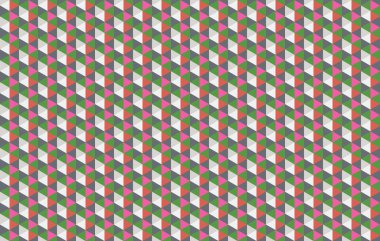 Tekrarlanan şekillerle soyut yaratıcı arkaplan