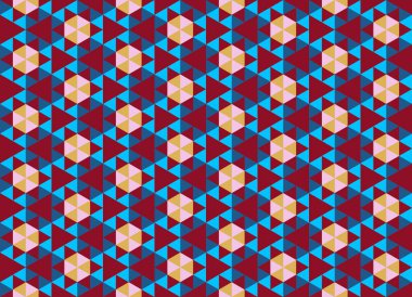 Geometrik elementlerle kusursuz soyut arkaplan