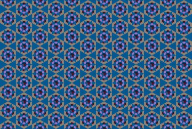 Geometrik elementlerle kusursuz soyut arkaplan