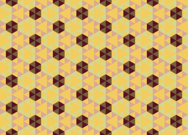 Geometrik elementlerle kusursuz soyut arkaplan