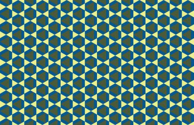 Altıgen desenli modern renkli arkaplan