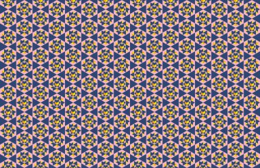 Geometrik elementlerle kusursuz soyut arkaplan