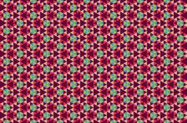 Tekrarlanan şekillerle soyut yaratıcı arkaplan