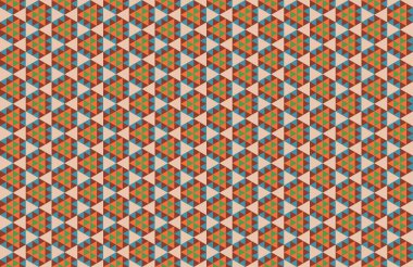 Altıgen desenli modern renkli arkaplan