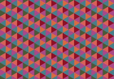 Altıgen desenli modern renkli arkaplan