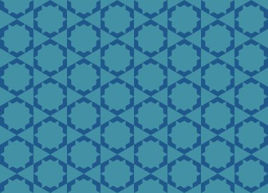 Tekrarlanan şekillerle soyut yaratıcı arkaplan