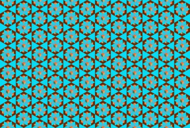 Altıgen desenli modern renkli arkaplan