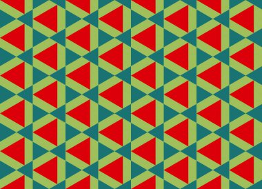 Altıgen desenli modern renkli arkaplan