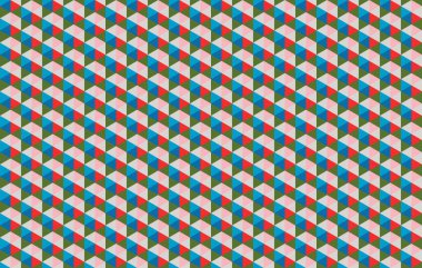 Geometrik elementlerle kusursuz soyut arkaplan