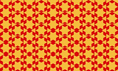 Altıgen desenli modern renkli arkaplan