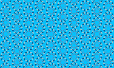 Tekrarlanan şekillerle soyut yaratıcı arkaplan