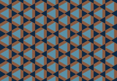 Altıgen desenli modern renkli arkaplan