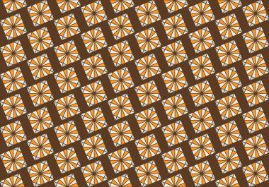 Geometrik elementlerle kusursuz soyut arkaplan