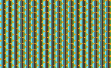 Altıgen desenli modern renkli arkaplan