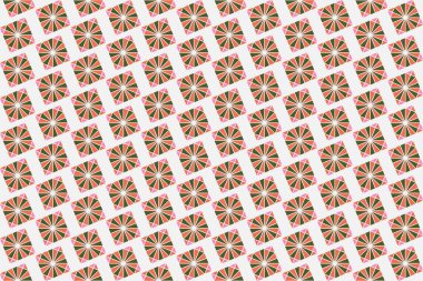 Tekrarlanan şekillerle soyut yaratıcı arkaplan