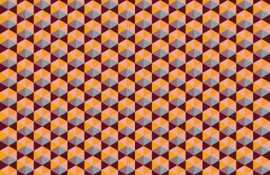 Altıgen desenli modern renkli arkaplan