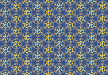 Altıgen desenli modern renkli arkaplan