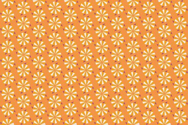 Tekrarlanan şekillerle soyut yaratıcı arkaplan