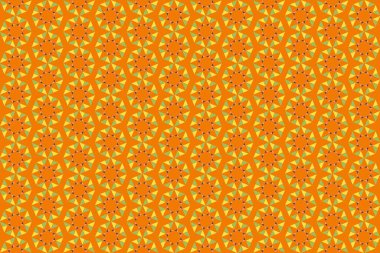 Tekrarlanan şekillerle soyut yaratıcı arkaplan